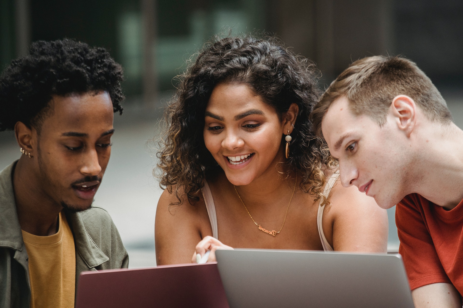 Students taking advantage of academic transcriptions